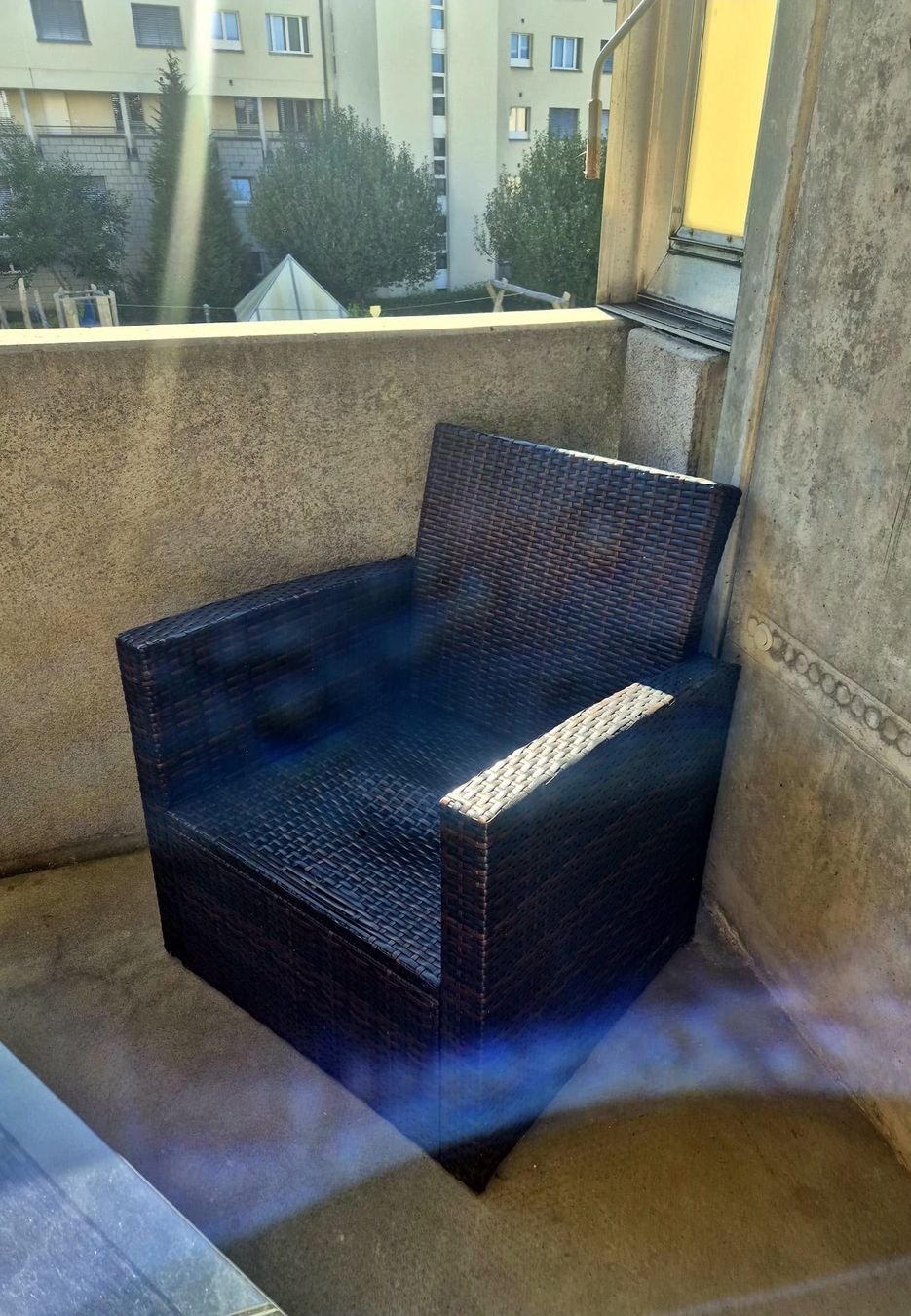 Divani: Lounge Balkonmöbel Polyrattan – Usato da Engelburg venduto da Rehal 2