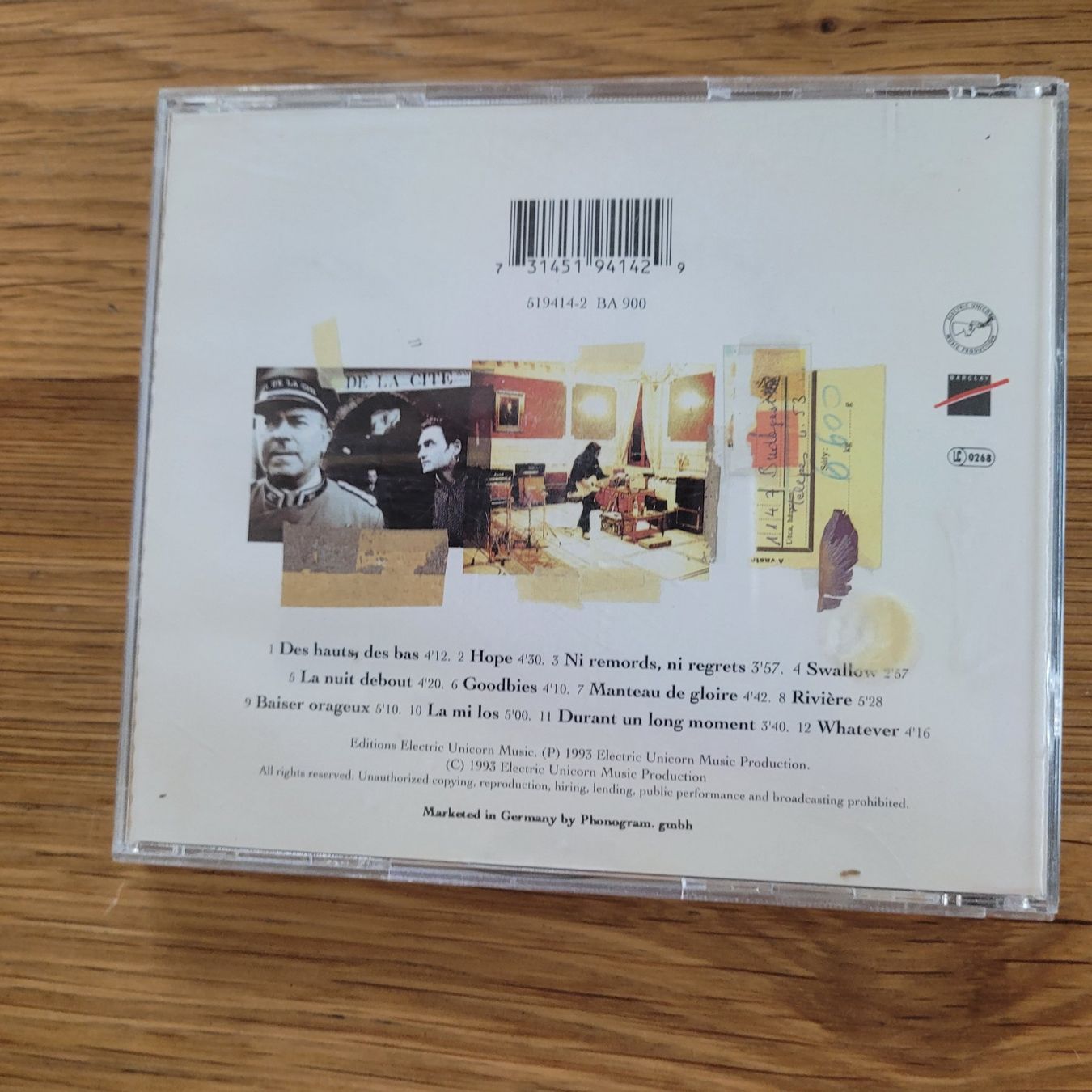 CDs: CD Stephan Eicher – Gebraucht aus Biel/Bienne von Destockweb 2