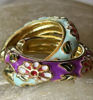 Ringe. Emalierte.Offene.