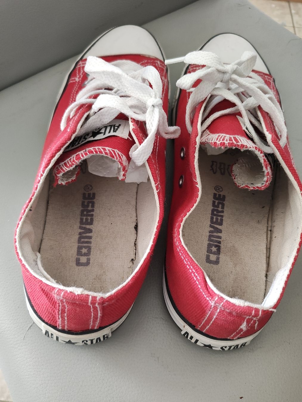 Converse Scarpe da uomo: Knallrote CONVERSE, Gr.39 – Usato da Melchnau venduto da Unikat01 3