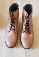 Stiefel Leder braun Gr 39