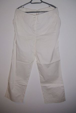 Stretch -  Sommerhose, K-Gr. 24 (48), Creamweiss * dELMOd *