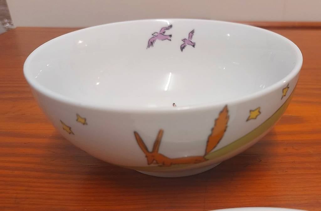 Set di piatti: Auerhahn - Kindergeschirr-Set, 7-teilig, mit Besteck – Usato da Riehen venduto da ricci75 3