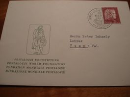 Pro Juventute gelaufener FDC 1953, 5 Rp