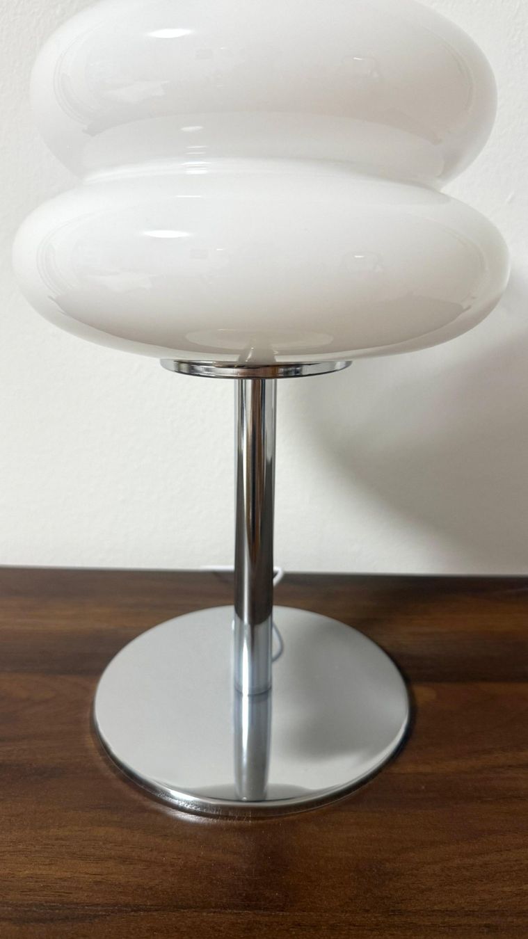 Lampen: Vintage Glaslampe in Weiss – Neu (gemäss Beschreibung) aus Zürich von dus_gln9 1