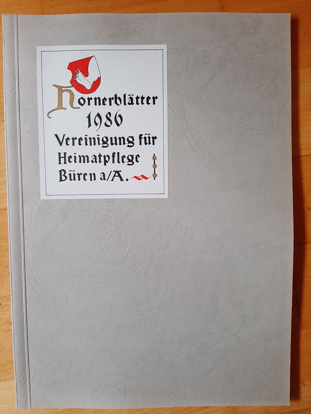Libri: Hornerblatt 1986, "Diessbach II" – Usato da Büren an der Aare venduto da Ruebli4