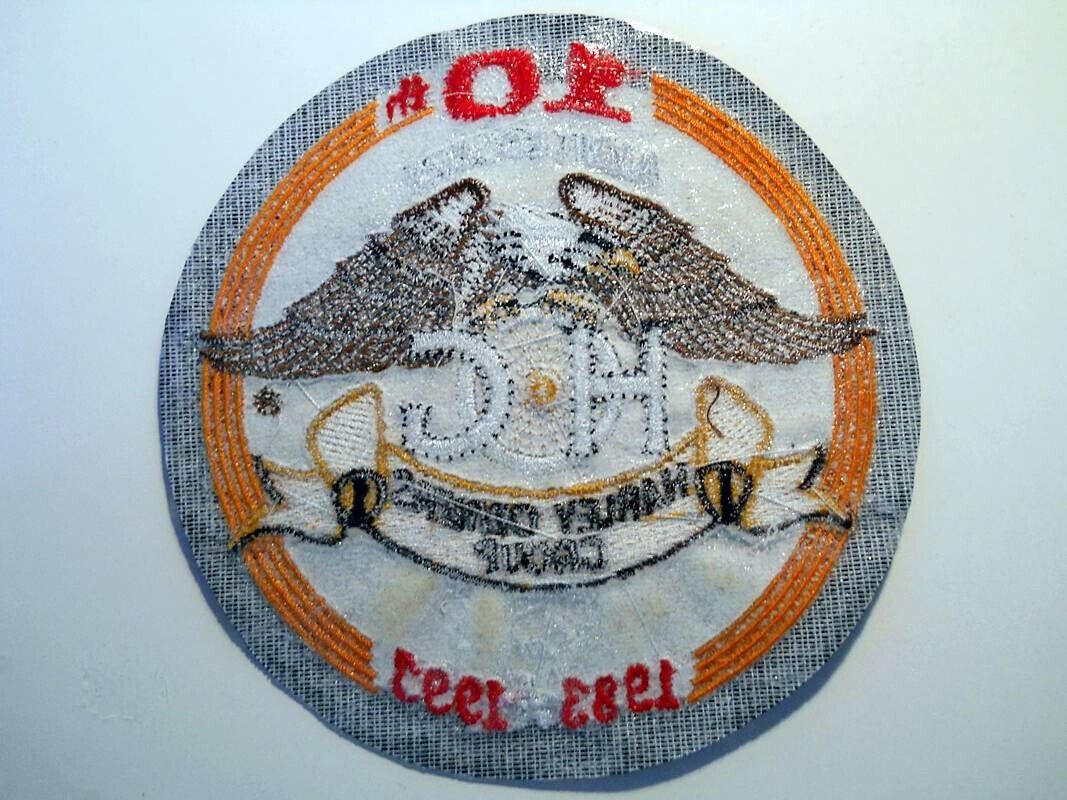 Patches: HARLEY DAVIDSON 5TH 10TH 15TH ANNIVERSARY LOT 3 HOG PATCH – Neu (gemäss Beschreibung) aus Lugano von YouWantUS 4