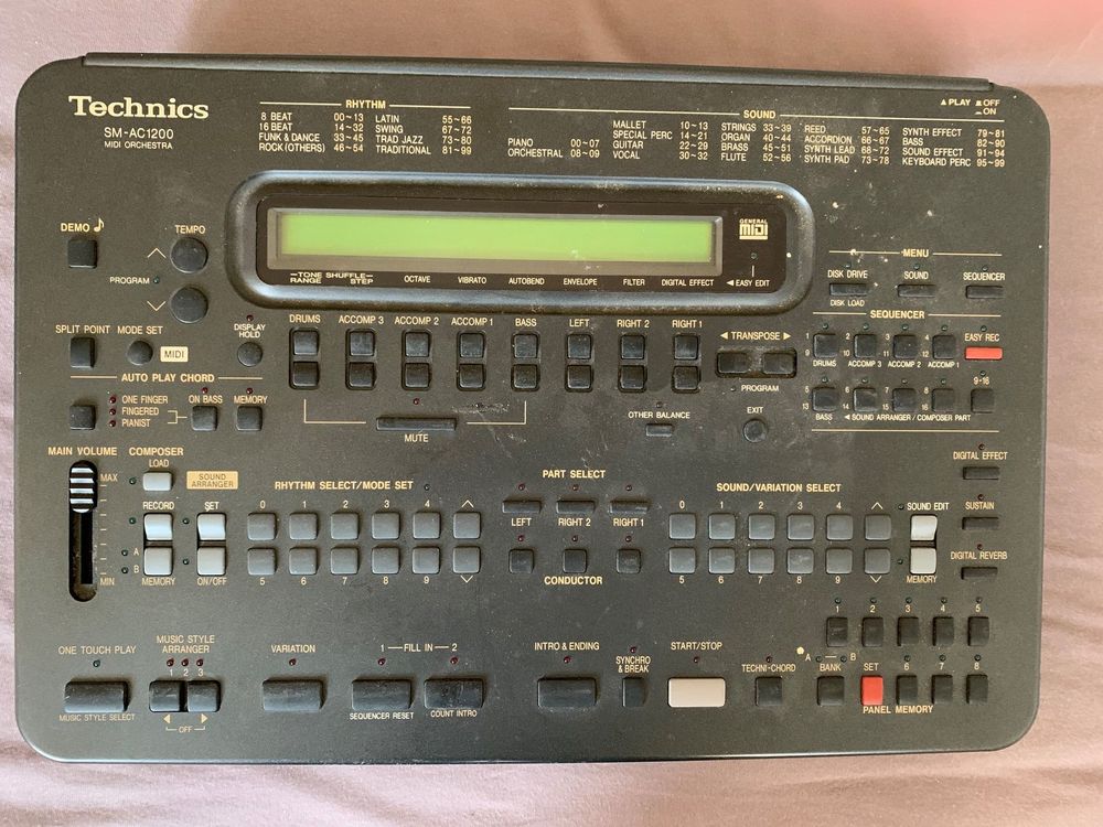 Technics SM-AC1200 Midi Orchestra Sound Modul (Gebraucht) in Gränichen ...