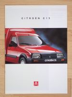 Citroen C15 - Holländischer Prospekt 08/95 - P1698