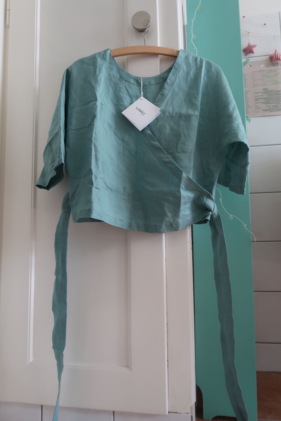 Top: Top en lin / Leine top - M - NEU – Nuovo e nell'imballaggio originale da Lausanne venduto da Etoile96 5