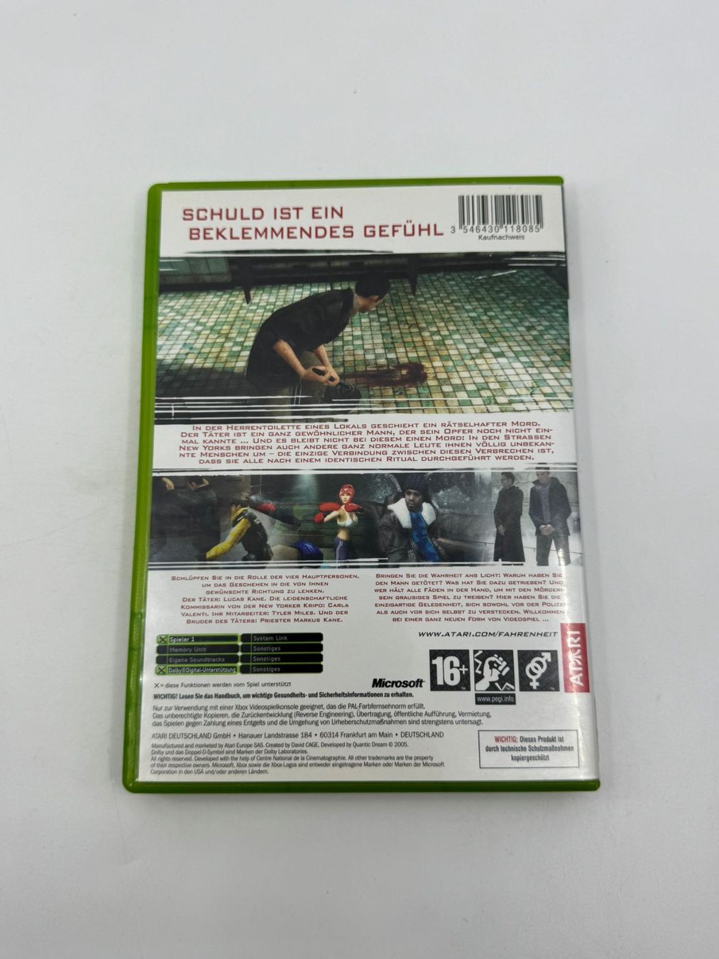 Giochi: Fahrenheit (XBOX) – Usato da Herisau venduto da Seyashop1 2