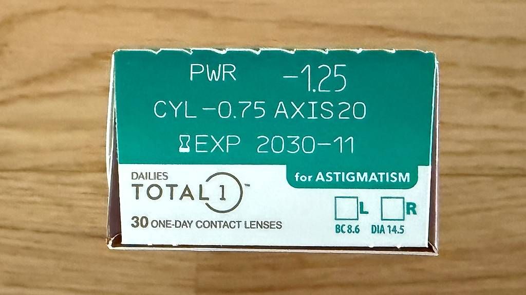 Acuvue Lentilles de contact: Tages-Kontaktlinsen Total Dailies One – D'occasion à Urtenen-Schönbühl par gol_x7wg 1