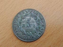 Neuenburg / Neuchatel: *** 2/1 Batz 1807 ***