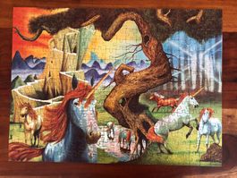 Adventskalender Puzzle, Zauberwelt der Einhörner