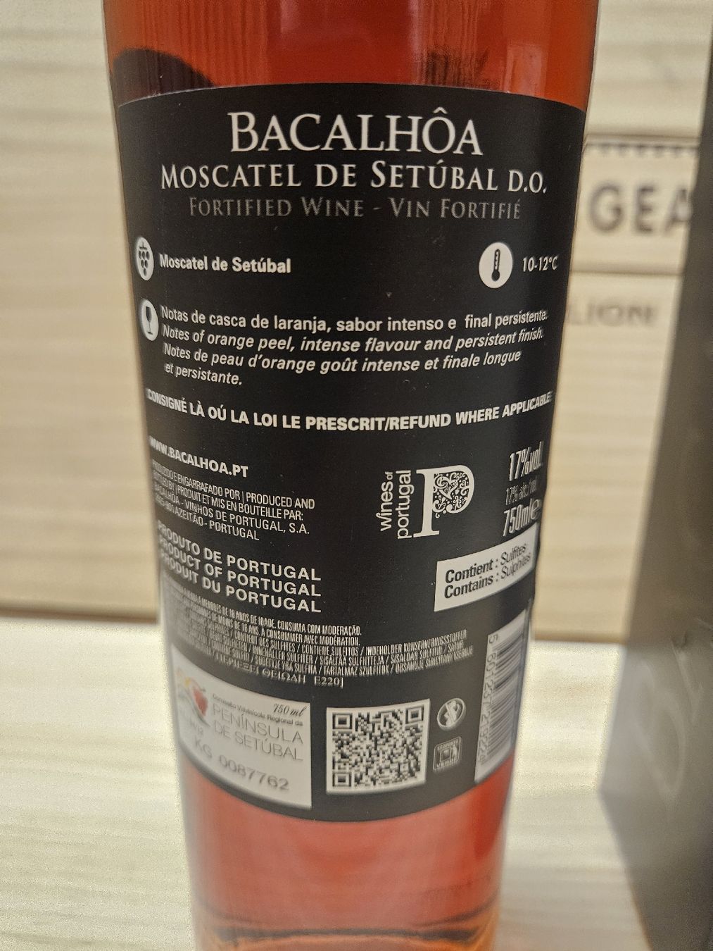 Vino: 2 Flaschen Bacalhôa Moscatel de Setúbal – Nuovo e nell'imballaggio originale da Zofingen venduto da WouterSamwel 1