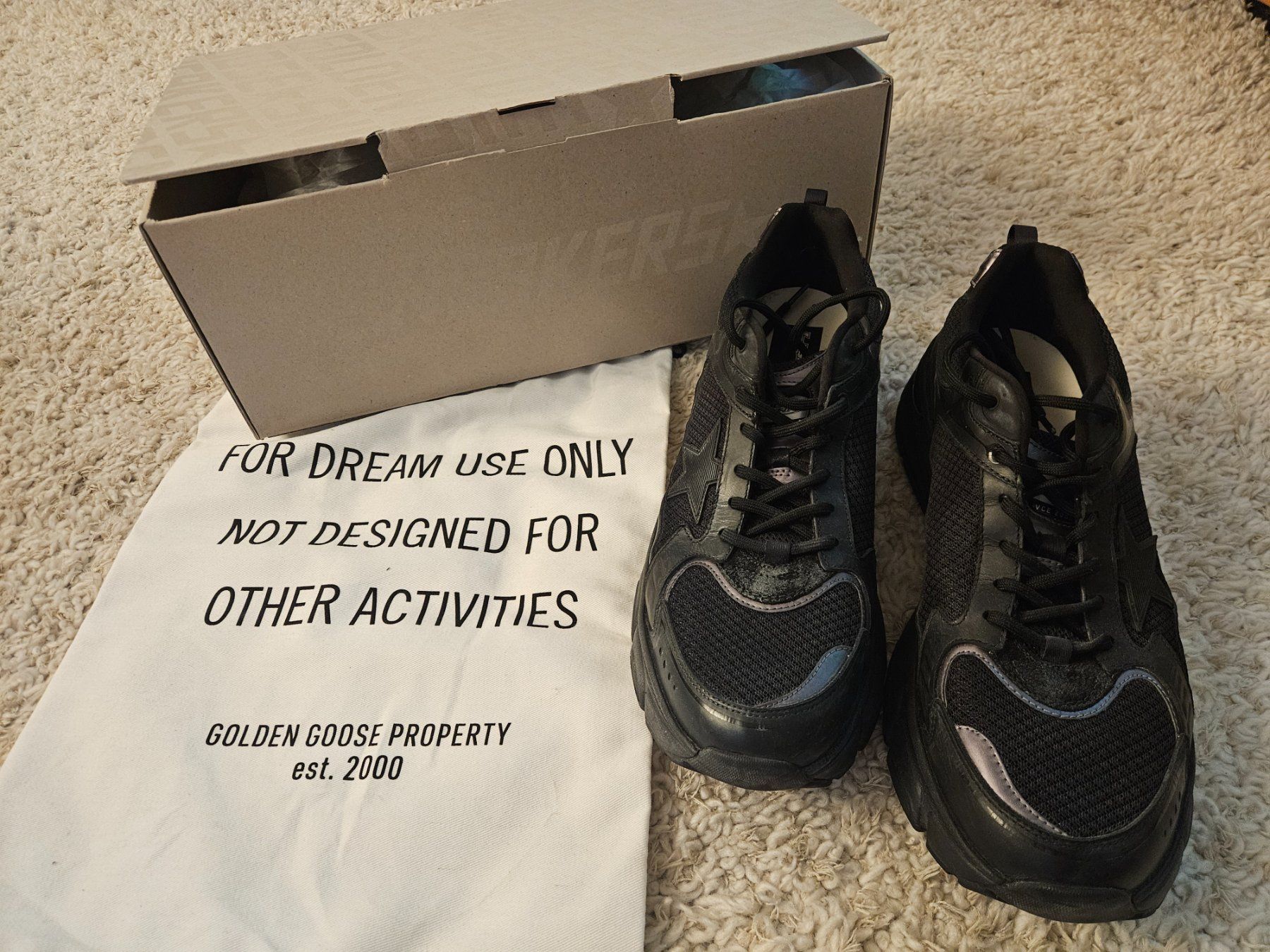Golden Goose Scarpe da uomo: Sneaker Golden Goose Lightstar schwarz – Nuovo (secondo la descrizione) da Zürich venduto da gienma 5