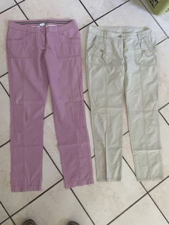 2 leichte Sommer Hosen Gr.38, Piazza Italia - Top Zustand!