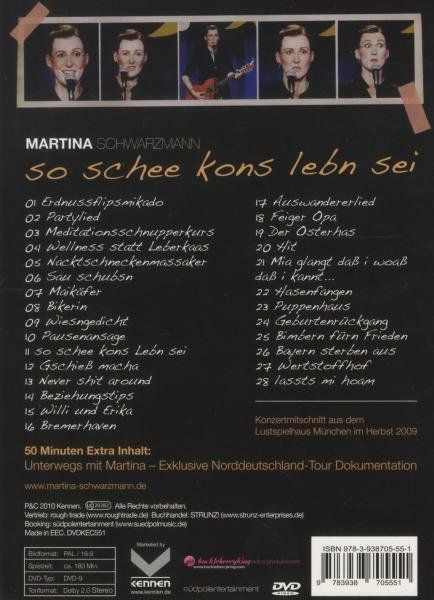 Tutti i DVDs: Martina Schwarzmann - So schee kons lebn – Usato da St. Gallen venduto da elk2020 2