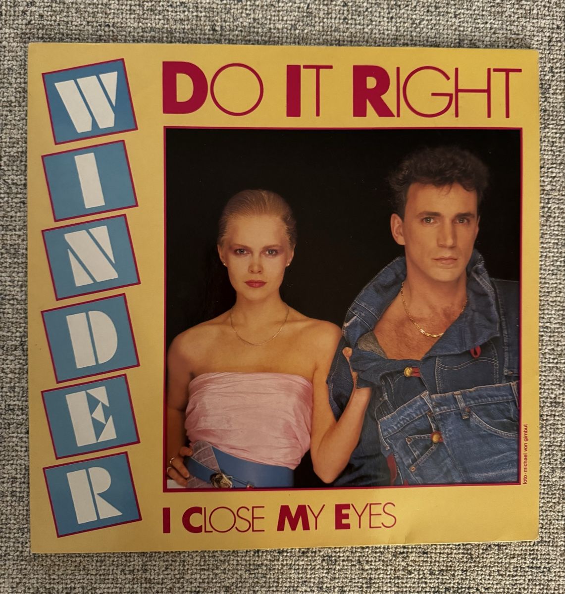 Schallplatten: Winder -  Do It Right -12" Maxi - 80s – Gebraucht aus Rorbas von BlackstarRecords