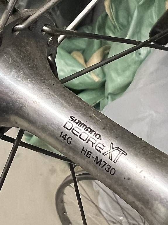 Ersatzteile: Oldscool MTB XT Radsatz 26 Zoll  – Gebraucht aus Kreuzlingen von polychromos 3