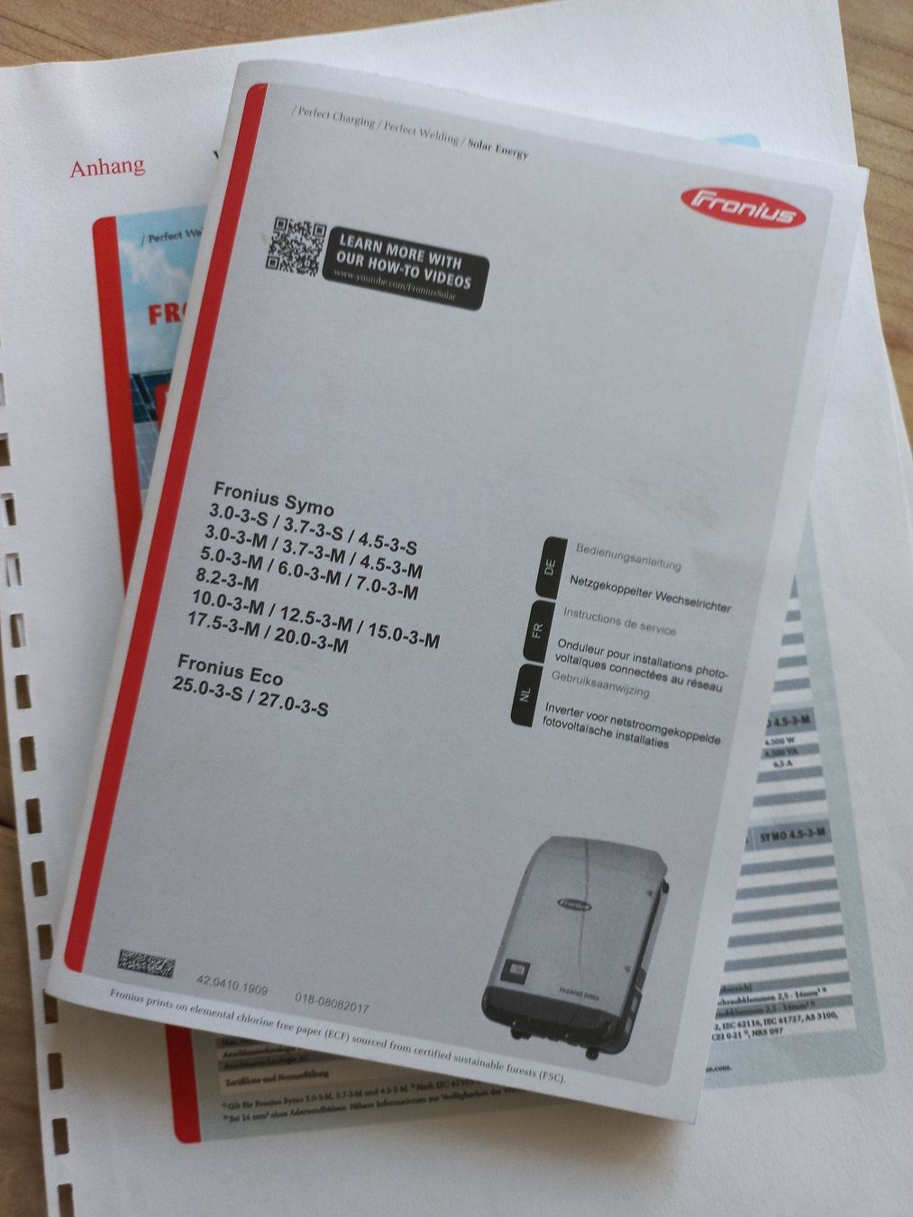 Fronius Wechselrichter: Wechselrichter Fronius Symo 8.2-3-M – Gebraucht aus Aarwangen von ba4912 8