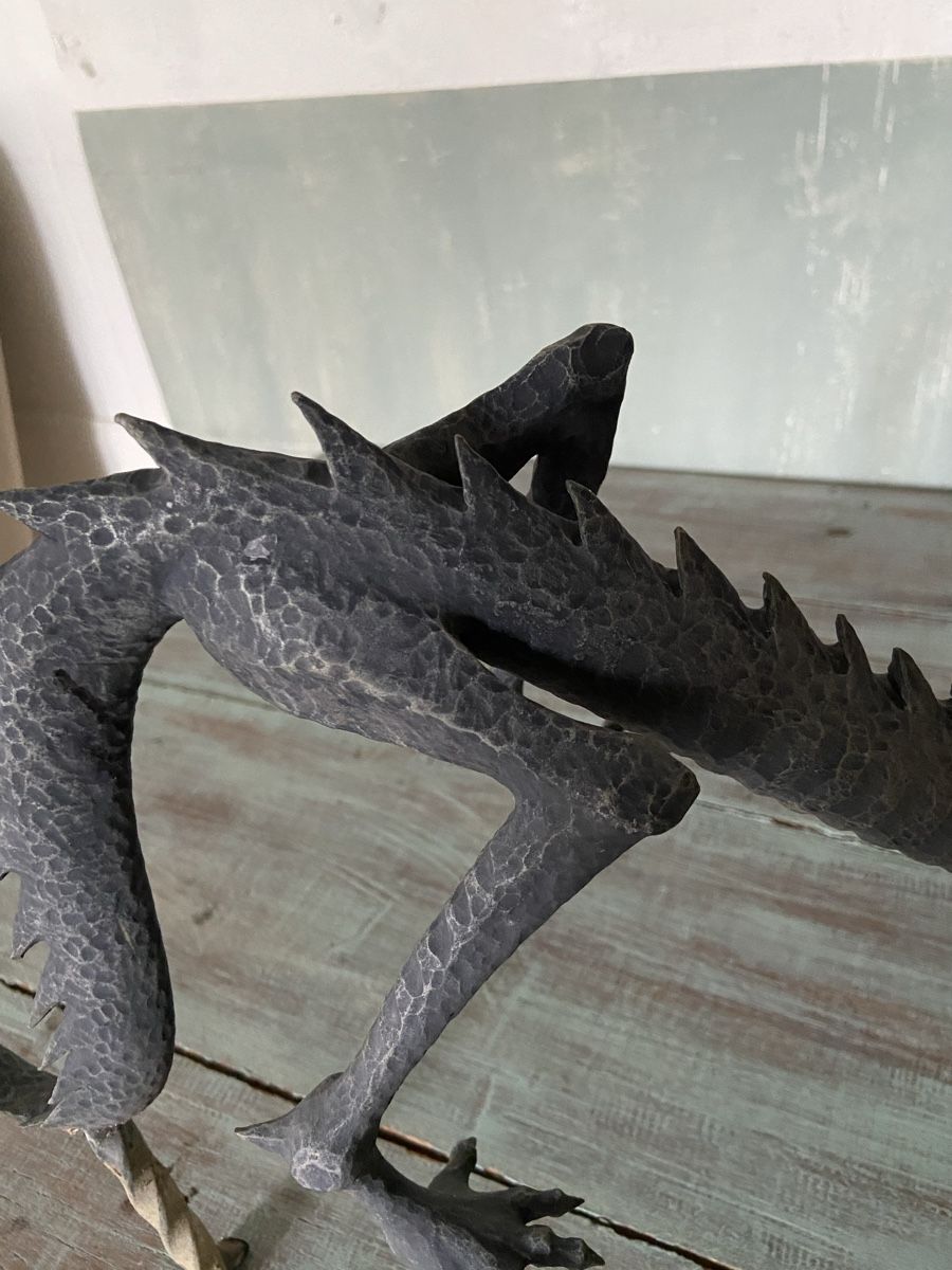 Sculture & Statue: Drachen Skulptur – Usato da Schinznach Dorf venduto da Soba 6