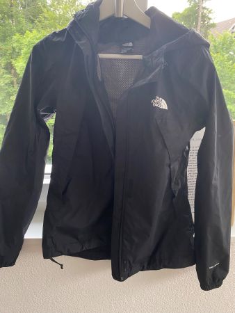 The North Face Regenjacke Damen XS Schwarz Wasserdicht