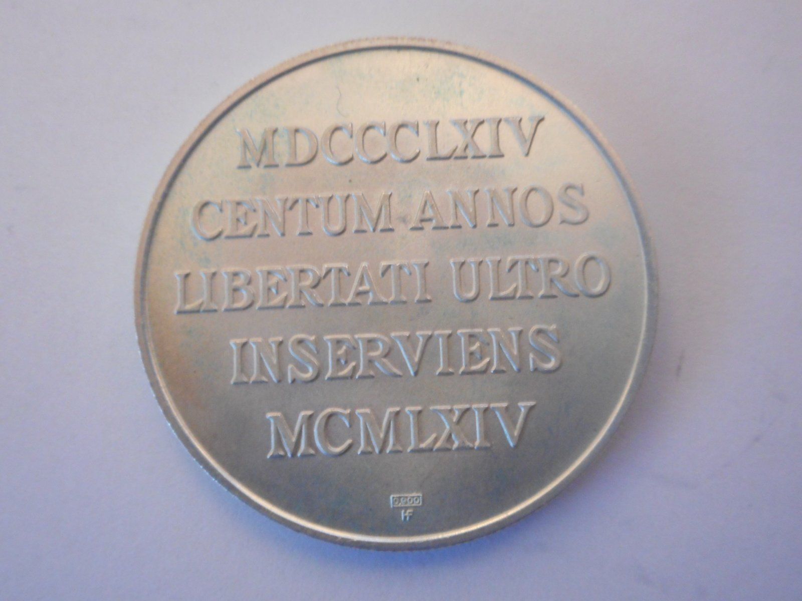 Medaglie: Silbermedaille 1964  Schweizer Unteroffiziersverband – Nuovo (secondo la descrizione) da Kriegstetten venduto da pizlad2010 2