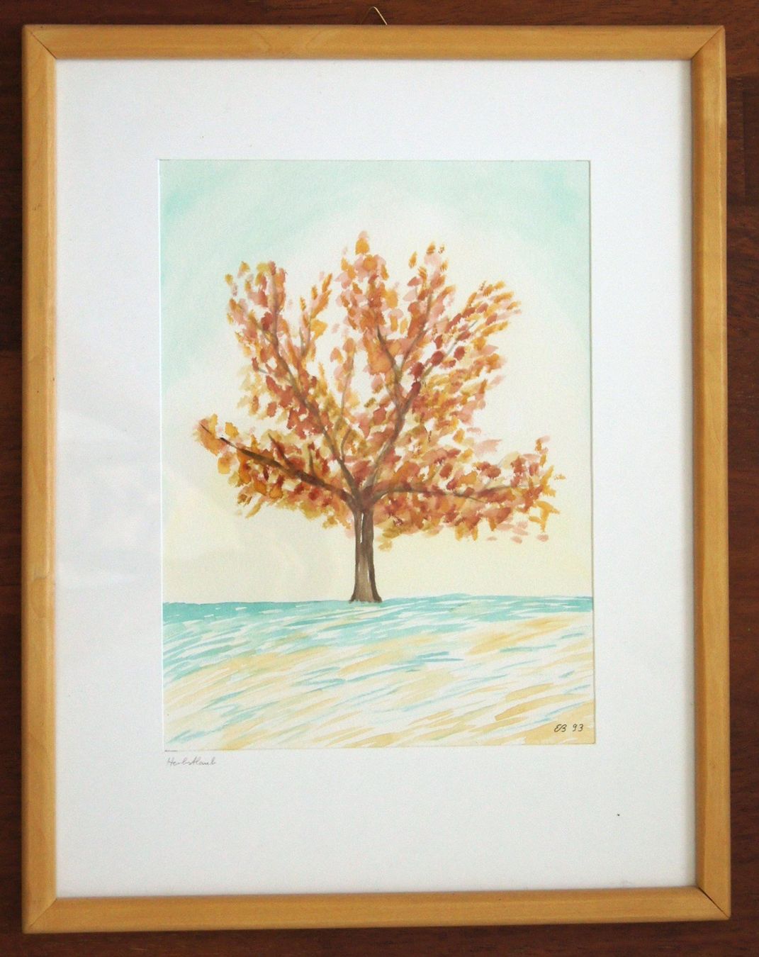 Dipinti: Aquarell: Herbstlaub – Usato da Fribourg venduto da erw_68dx