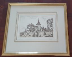 Bild - Schloss Weinfelden,  Stahlstich