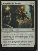 TCG Magic The Gathering MTG CLB 033 FOIL Kriegerischer Impul