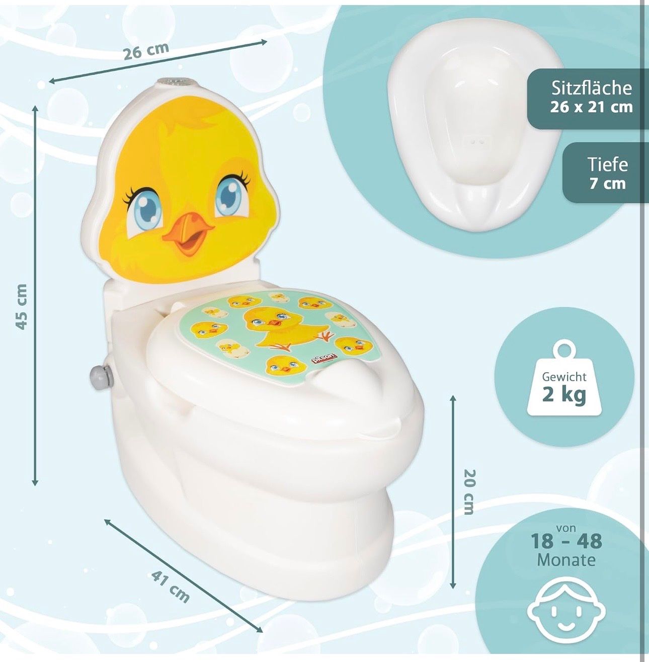 WC: Kindertöpfchen NEU! – Nuovo e nell'imballaggio originale da Ganterschwil venduto da pau_x9lf 1