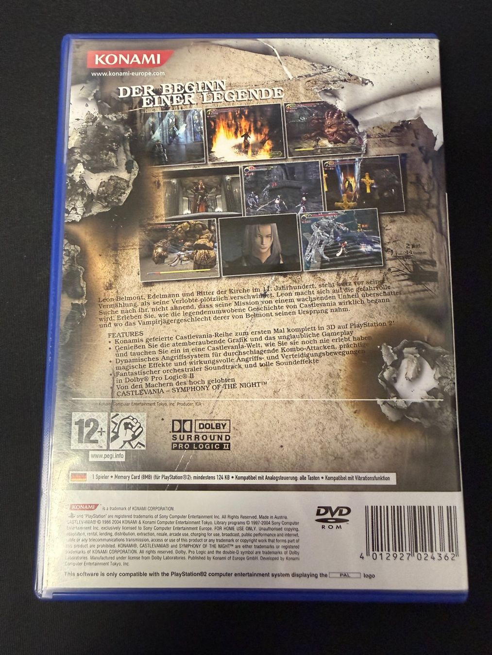 Sony Spiele: Castlevania - PS2 – Gebraucht aus Pont-de-la-Morge von Darfal 2