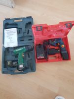 2 Akkuschrauber Hitachi & Bosch, im Koffer
