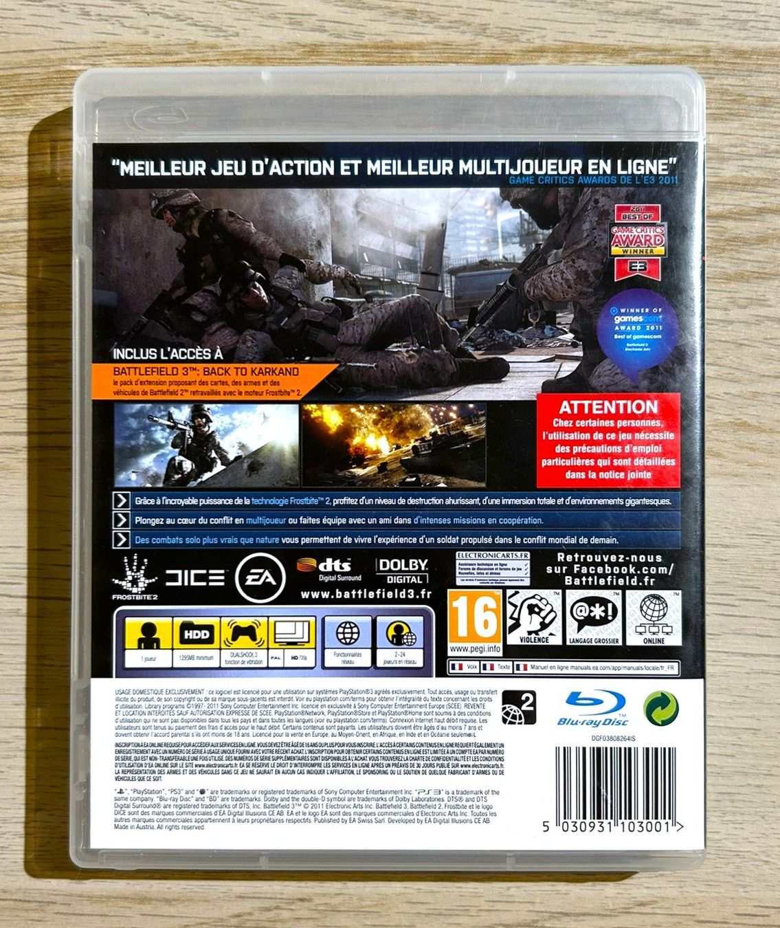 Sony Giochi: Battlefield 3 Limited Edition PS3 – Usato da St. Gallen venduto da Alpine.Arcade 1