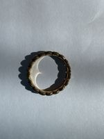 Thomas Sabo Ring Silber vergoldet Steine Grösse 54