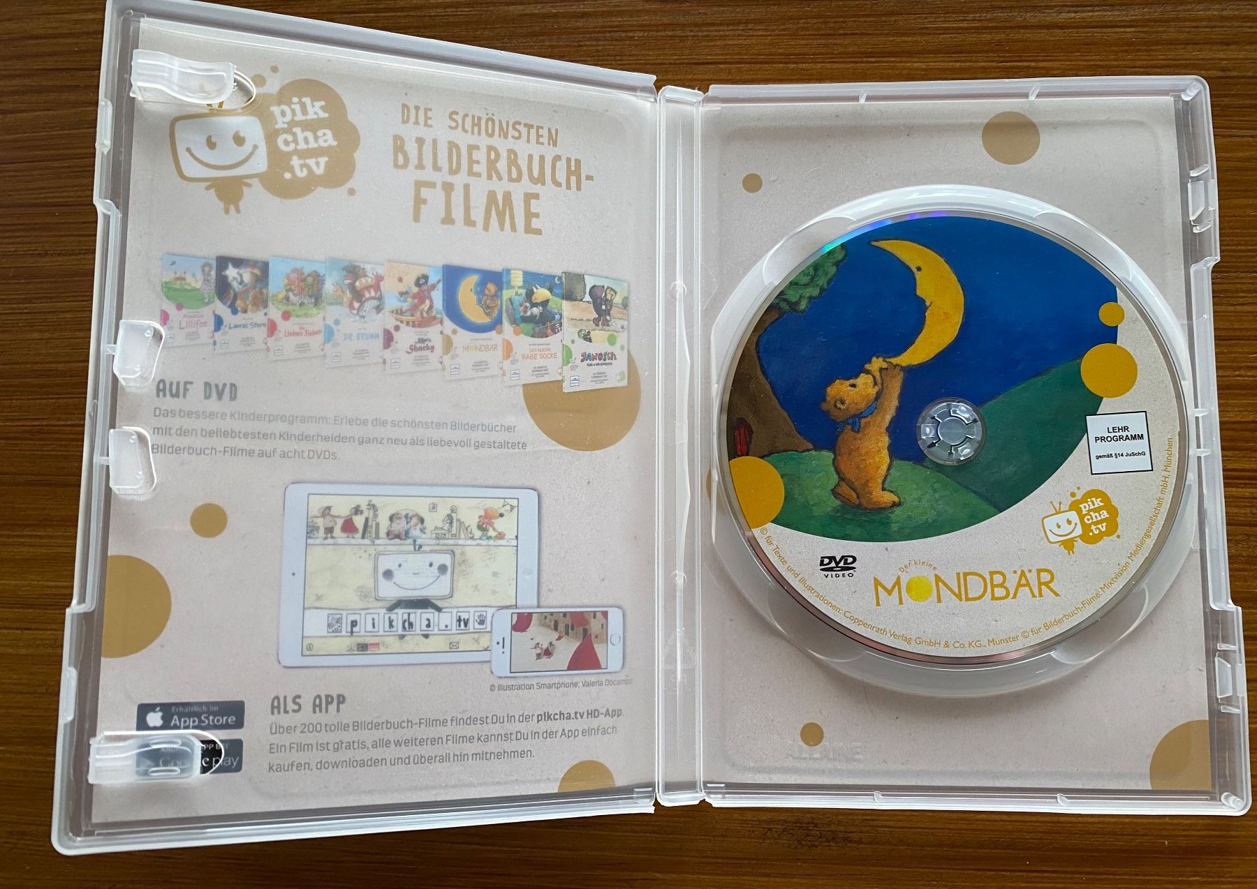 Tutti i DVDs: Der kleine Mondbär -  Kinder DVD – Usato da Urdorf venduto da Bets4 2