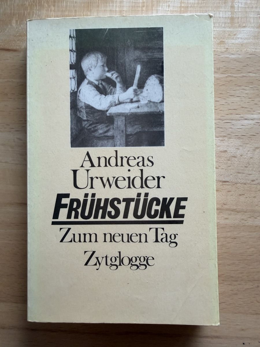 Livres: Frühstücke - Andreas Urweider – D'occasion à Schwarzenburg par Michellu