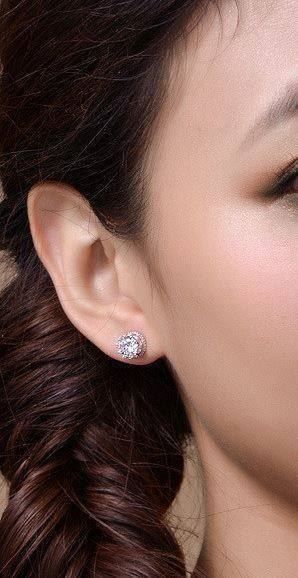 Orecchini pendenti & Orecchini a lobo: Luxury Crystal Zircon Earrings Elegant – Nuovo e nell'imballaggio originale da Genève venduto da AGBERG 6