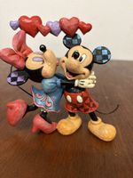 Disney Mickey und Minnie Herz Figur guter Zustand