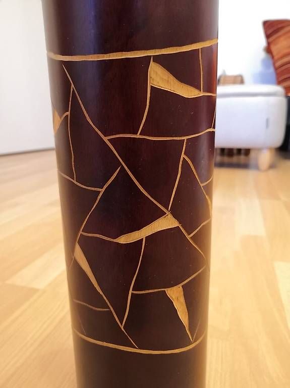 Vasen & Gefässe: Schöne grosse Holzvase aus Thailand – Gebraucht aus Rothenburg von RaSab 1