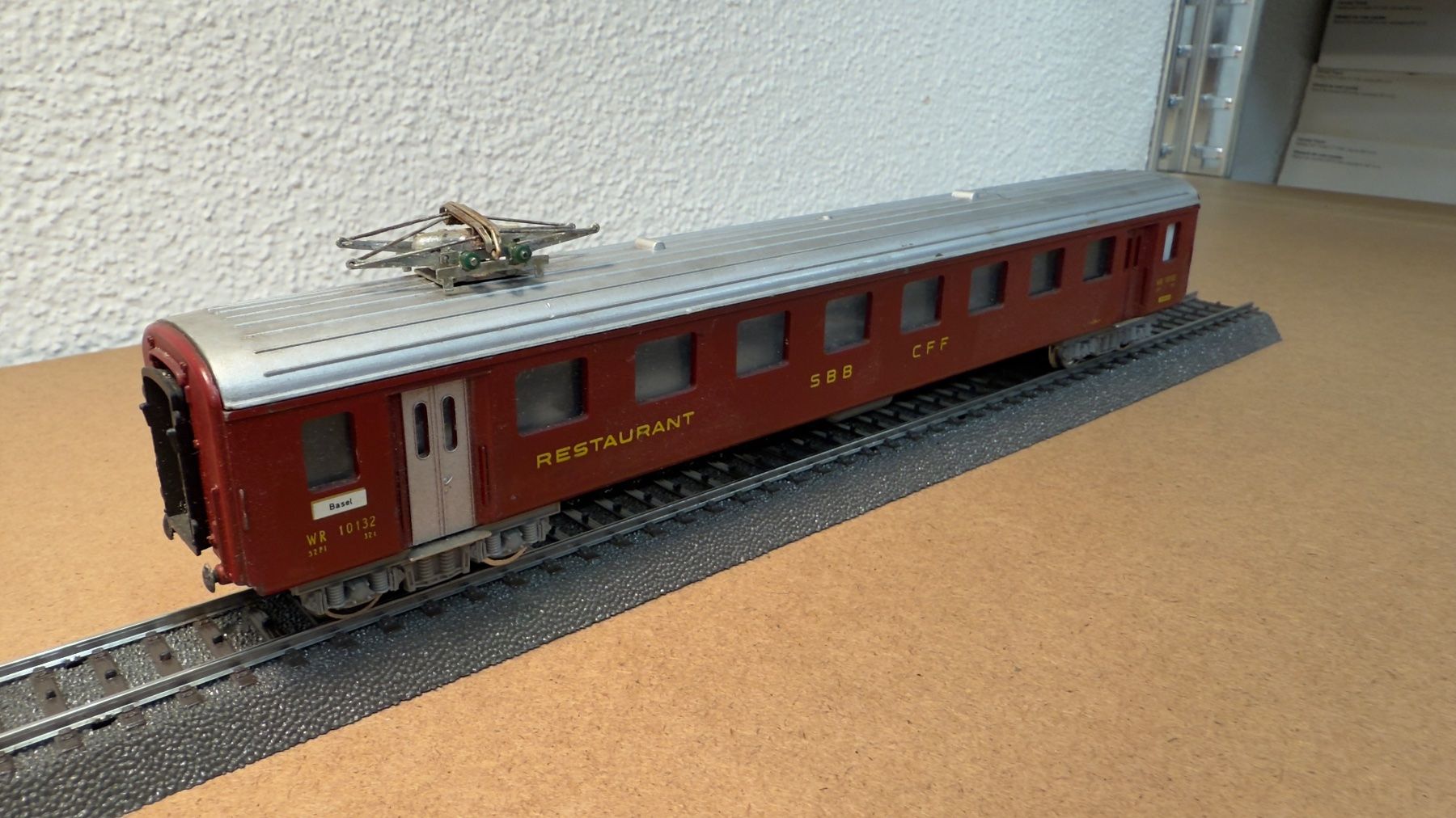 Lima Modellini di ferrovie: Lima Restaurantwagen WR 10132 H0 / DC – Usato da Windlach venduto da Kelebra