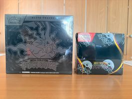 Pokemon Pitch Black Display und ETB Bundle EN