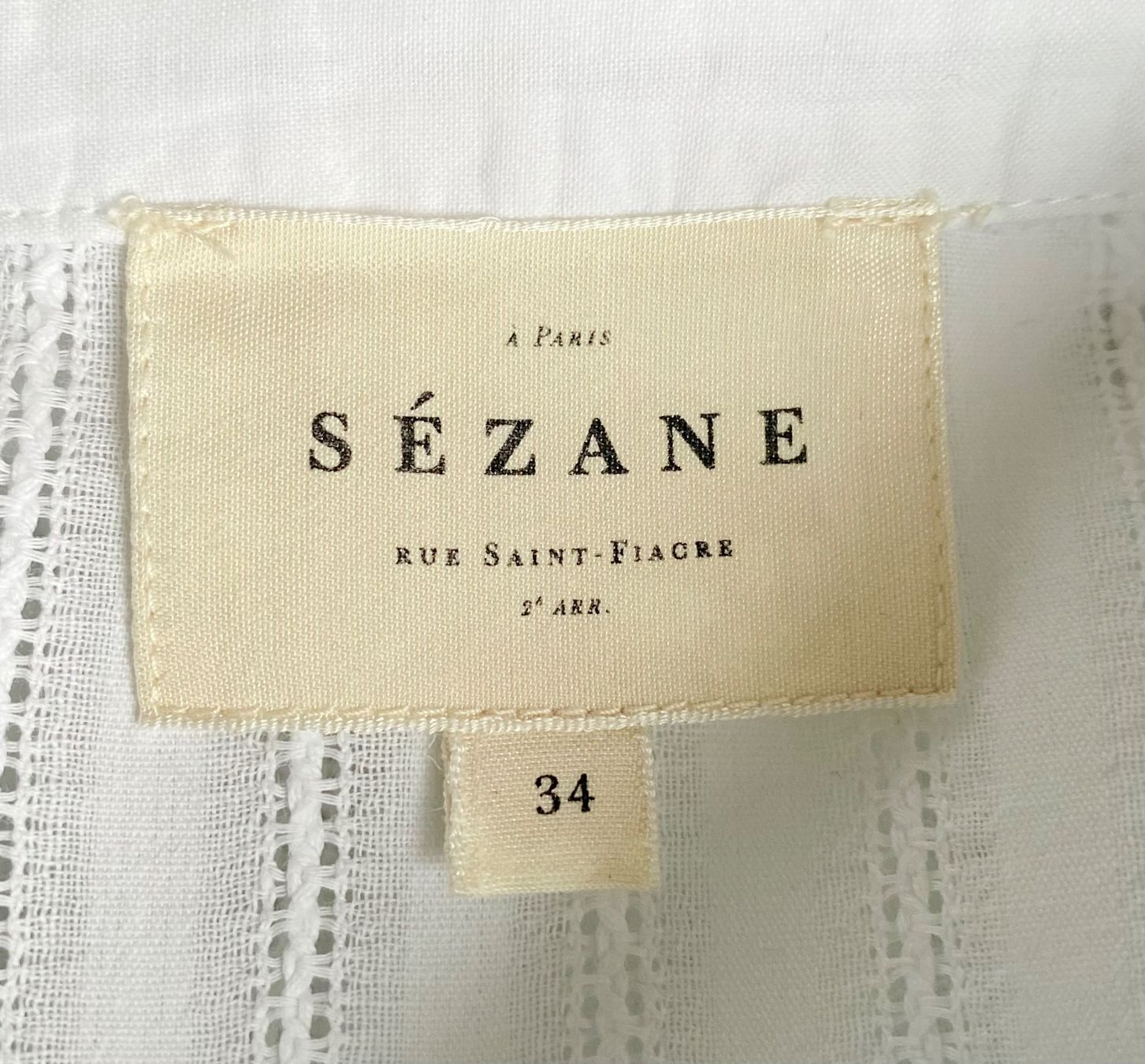 Sezane Blusen: Sézane Bluse aus Baumwolle Grösse 34 – Gebraucht aus Oberwil BL von Leni-Mischi 4