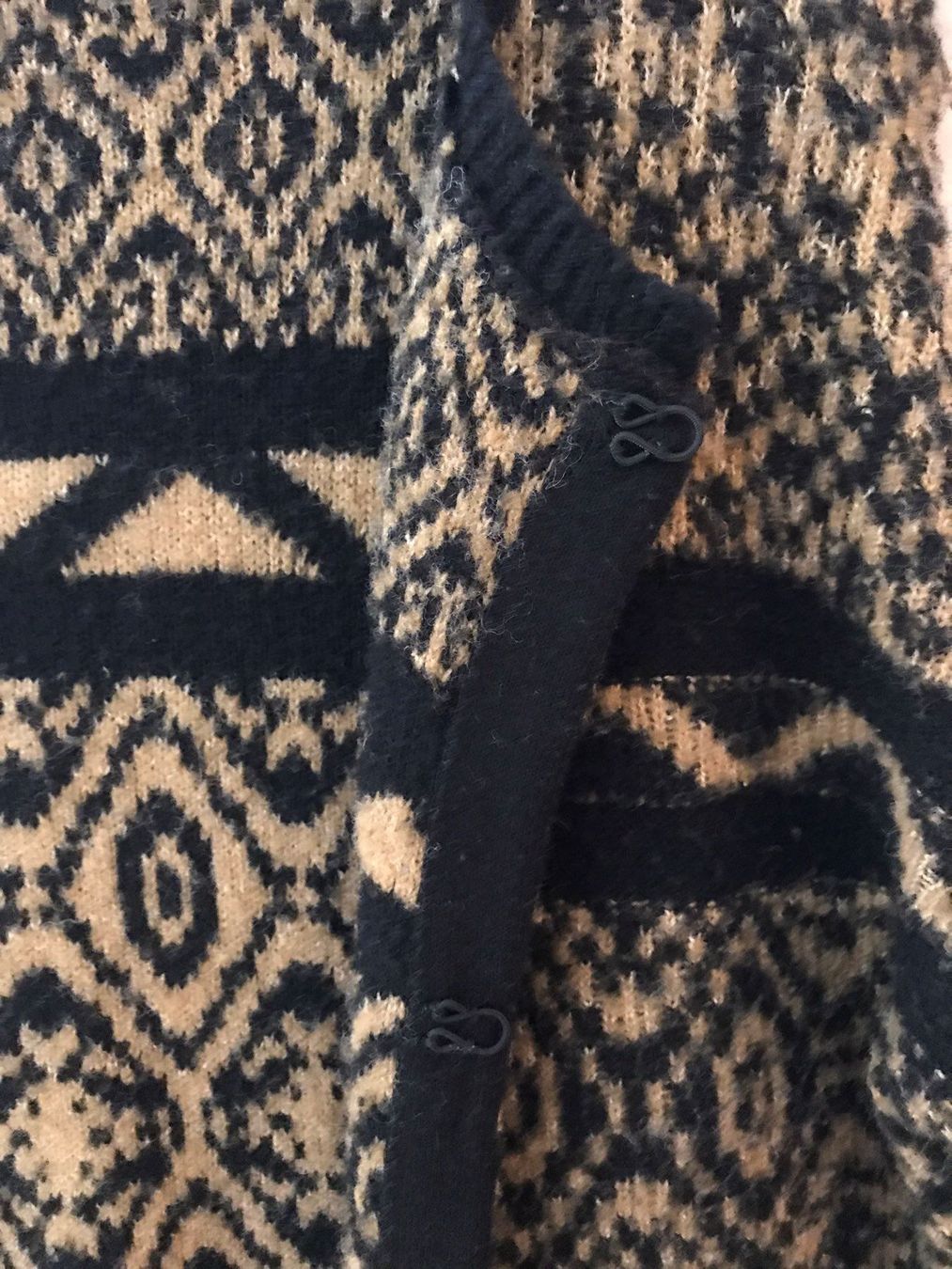 Esprit Giacche: ESPRIT Strickjacke Mantel schwarz beige Grösse L – Usato da Nussbaumen AG venduto da brigitebardot 1