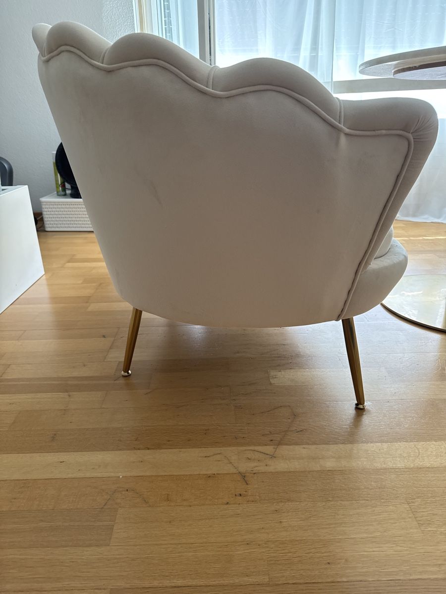 Divani: Mutoni velvet Shell sofa, 2 places – Usato da Zürich venduto da rha_t7sc 1