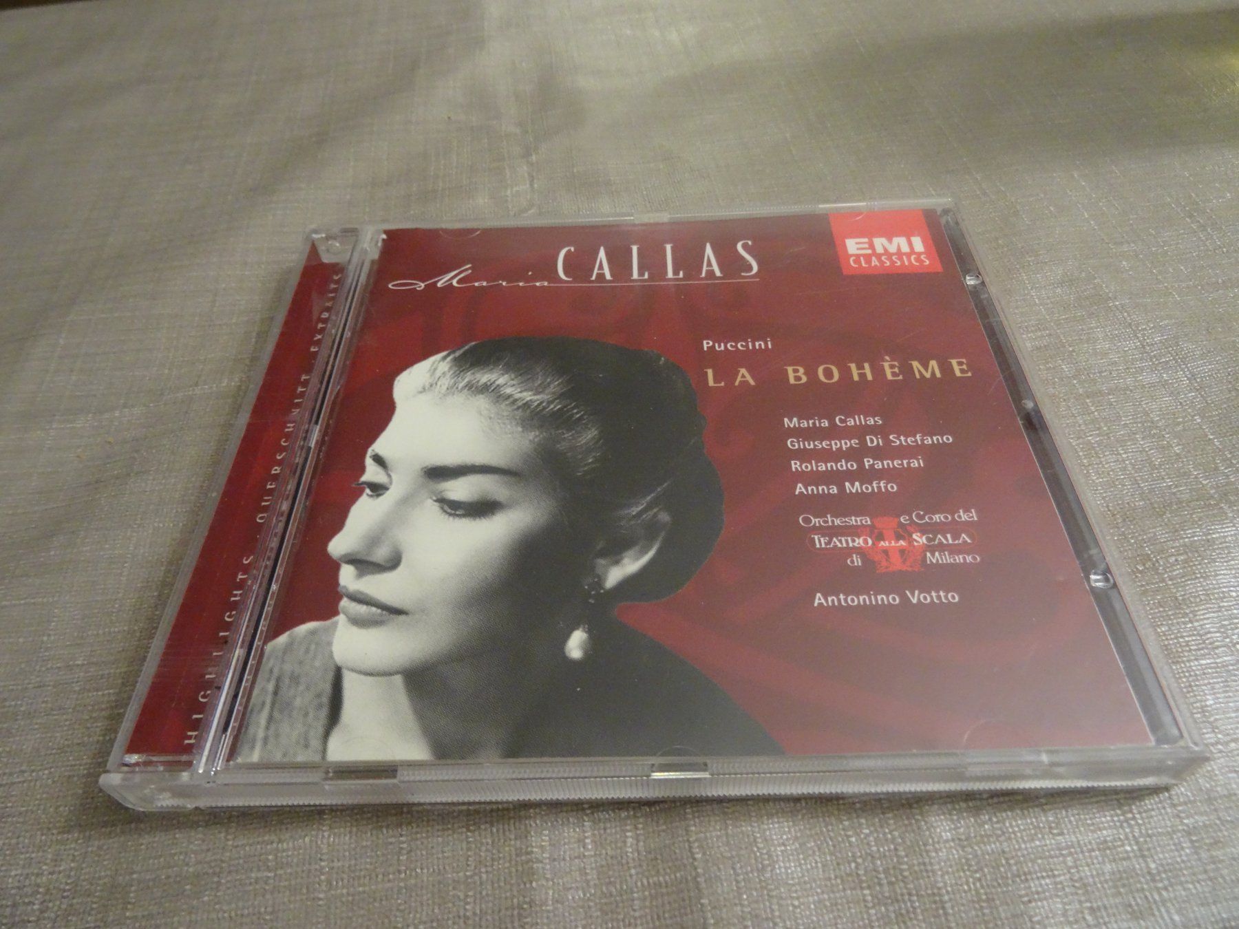 CDs: Maria Callas - Puccini La Bohème - CD – Gebraucht aus Olten von Disc-Ausverkauf