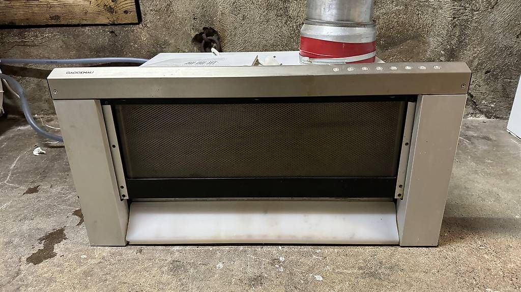 Cappe di aspirazione: Dampfabzug Gaggenau 60 cm  – Usato da Künten venduto da buli76