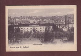 ST. GALLEN - Kantonsspital - 1920