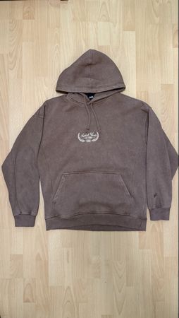 Sweat à capuche marron taille S
